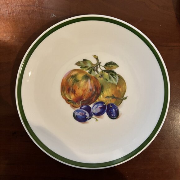 Vintage Kahla Porcelain Side Plates Fruits & Nuts - Picture 9 of 9